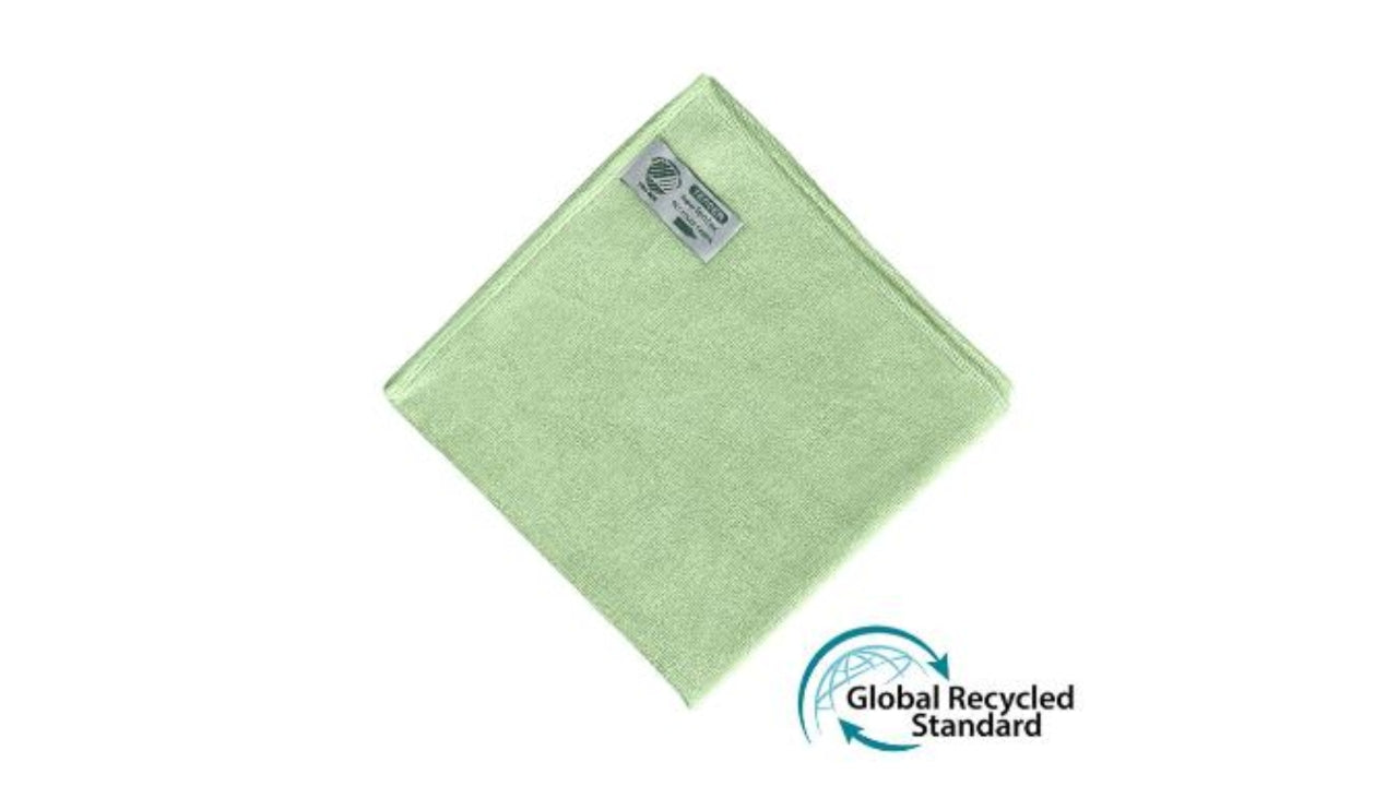 Klud microfiber grøn 40x40cm 10stk