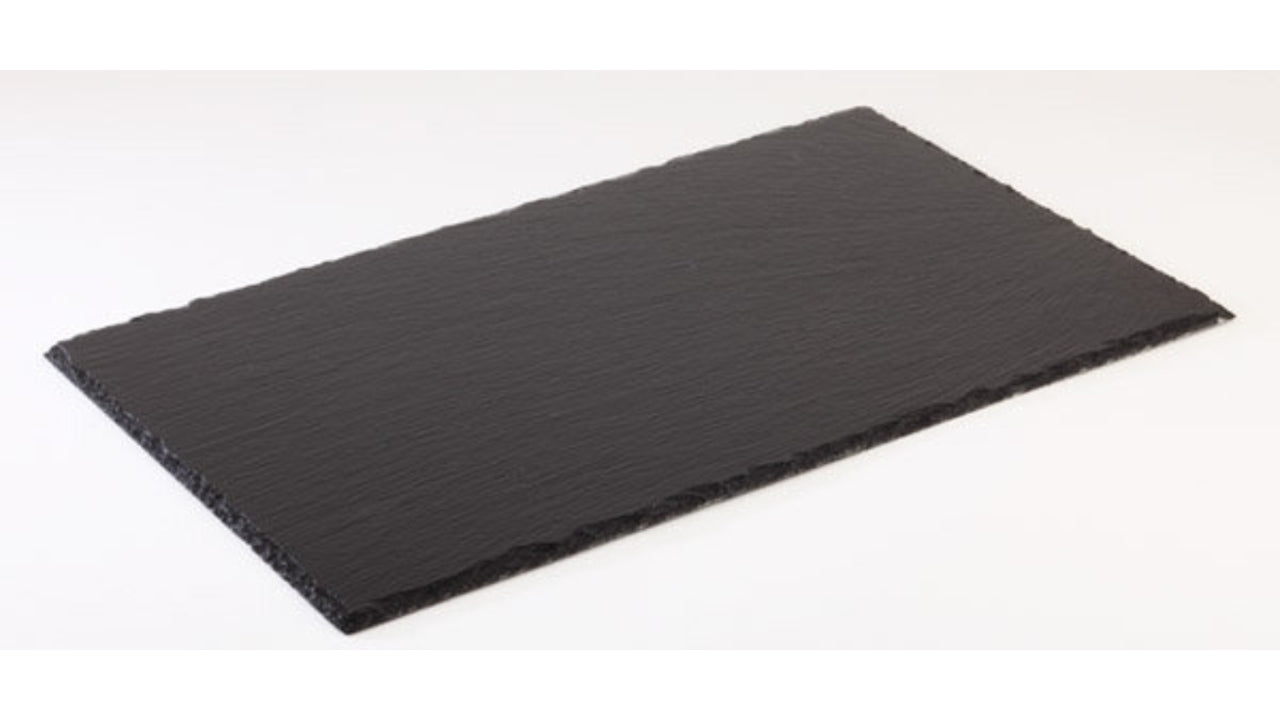 Serveringsplade 45x30cm Naturskifer
