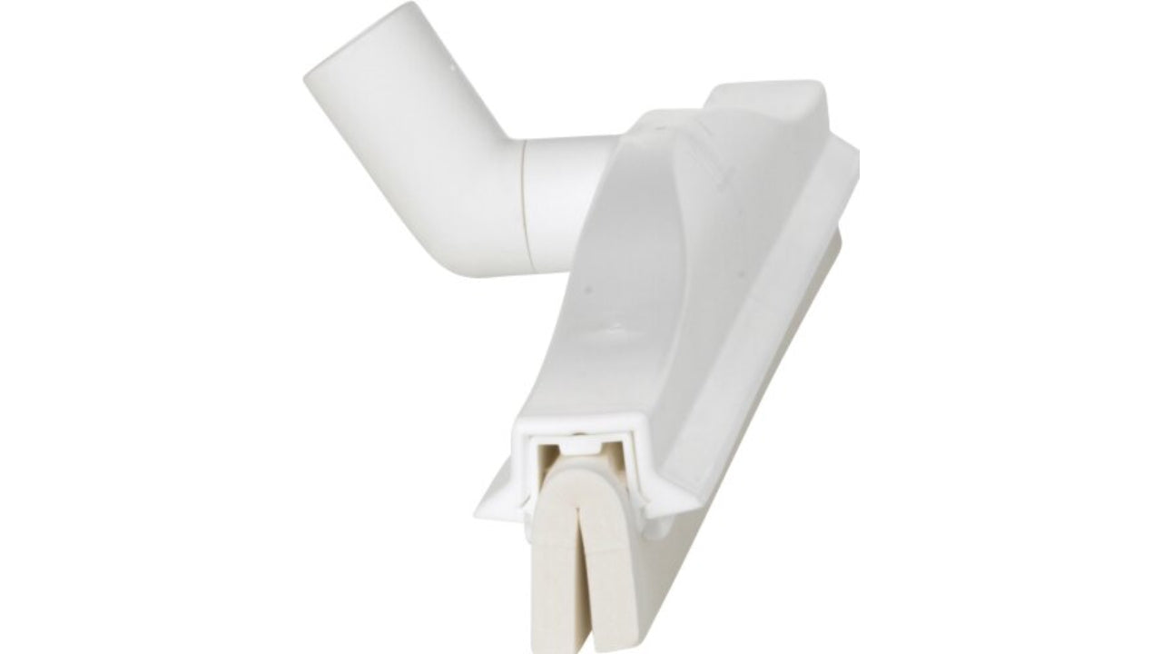 Gulvskraber hvid m/drejeled 40cm