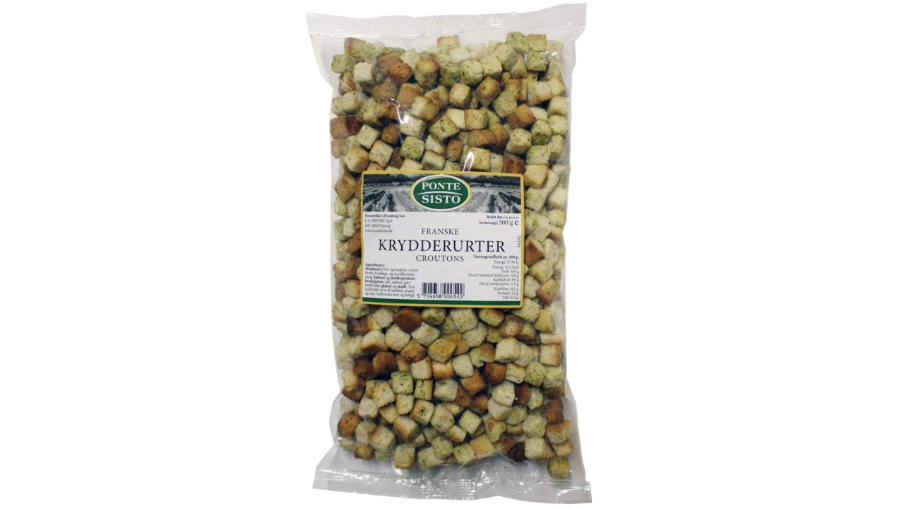 Croutons m/franske krydderier 500g