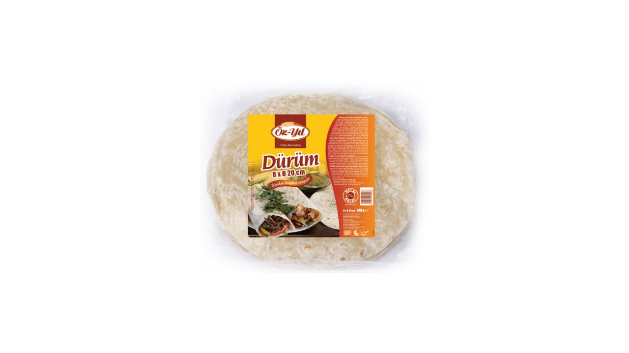 Tortilla brød (dürüm) 20cm 340g