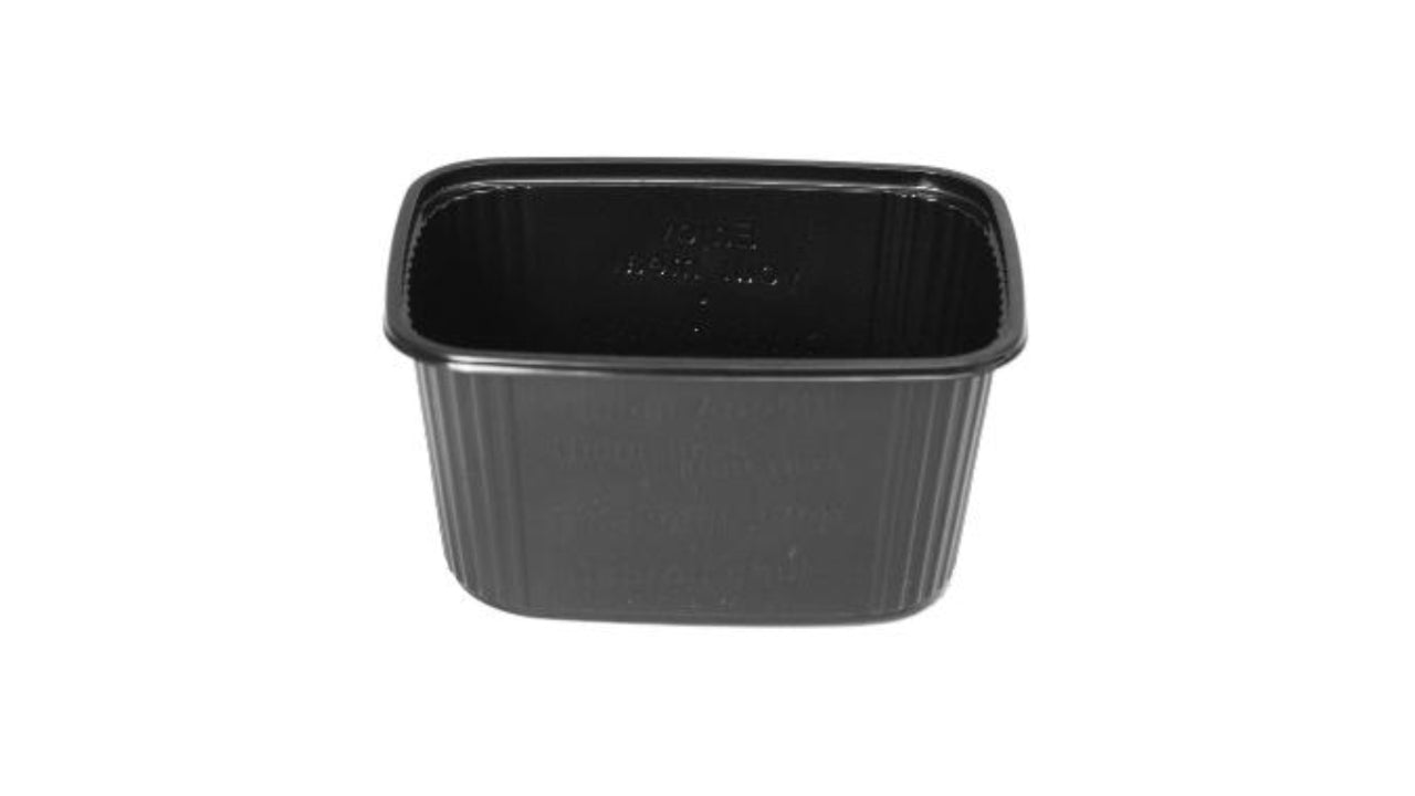 Salatbæger rektangulær 250g 100stk