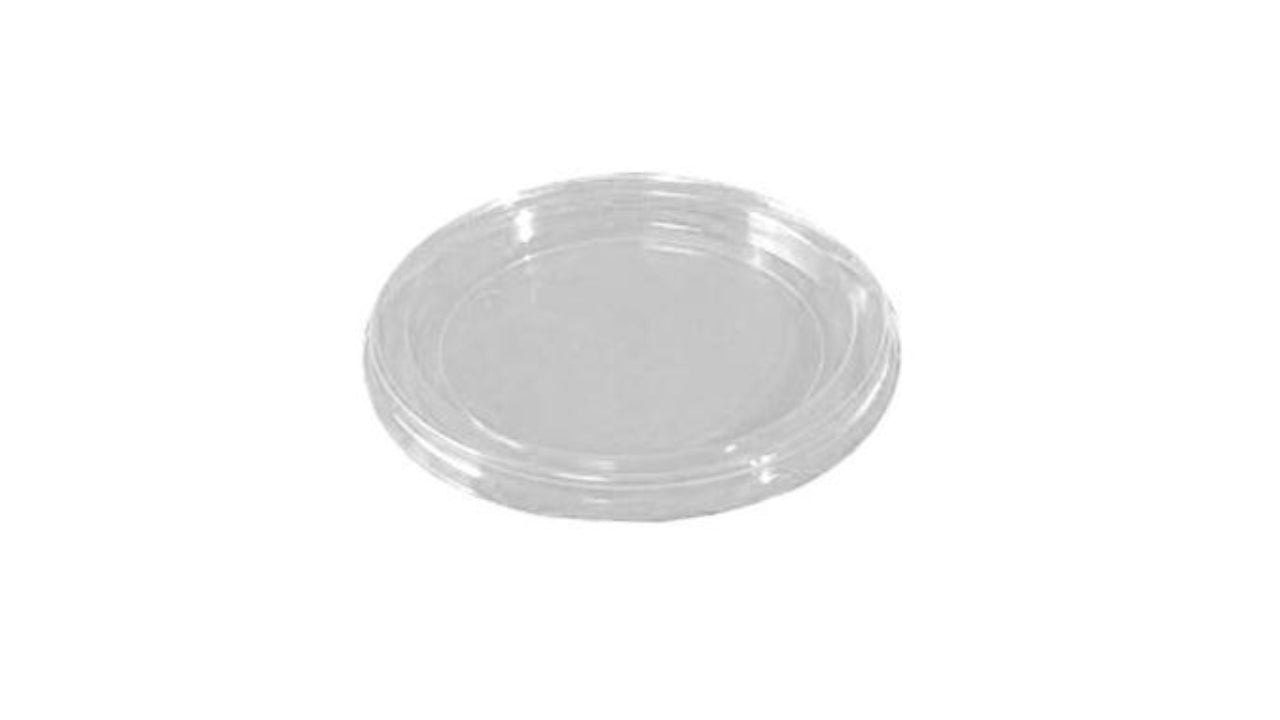Plastlåg dressingbæger 80ml klar 100stk