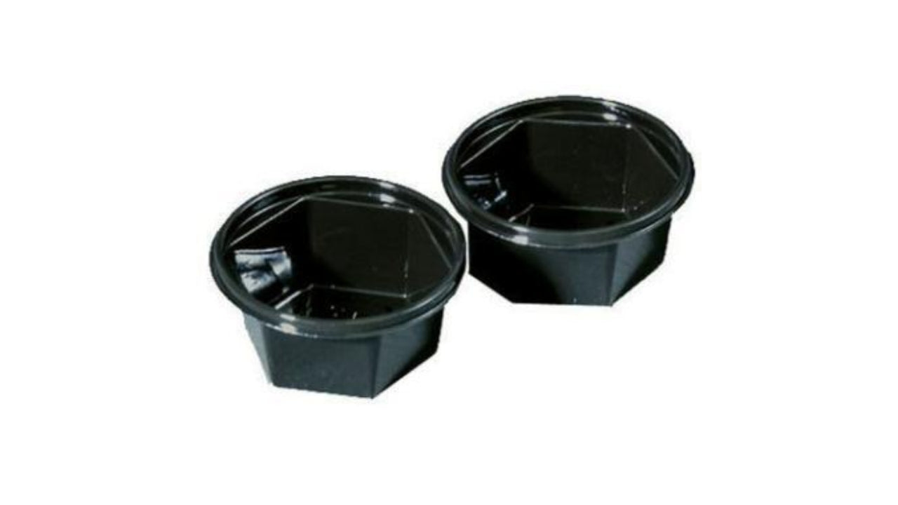 Dressingbæger 50ml Ø68xH31mm sort 96stk