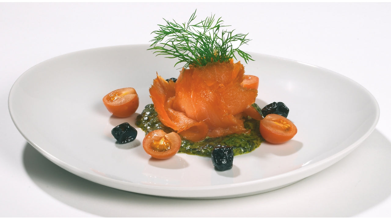 Laks røget hel side i skiver 900-1200g