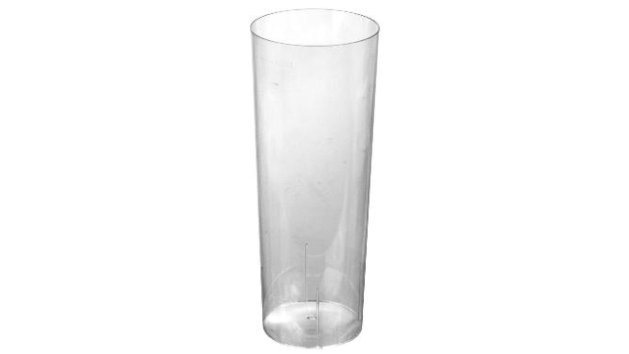 Plastglas 30cl 10stk long drink klar ps