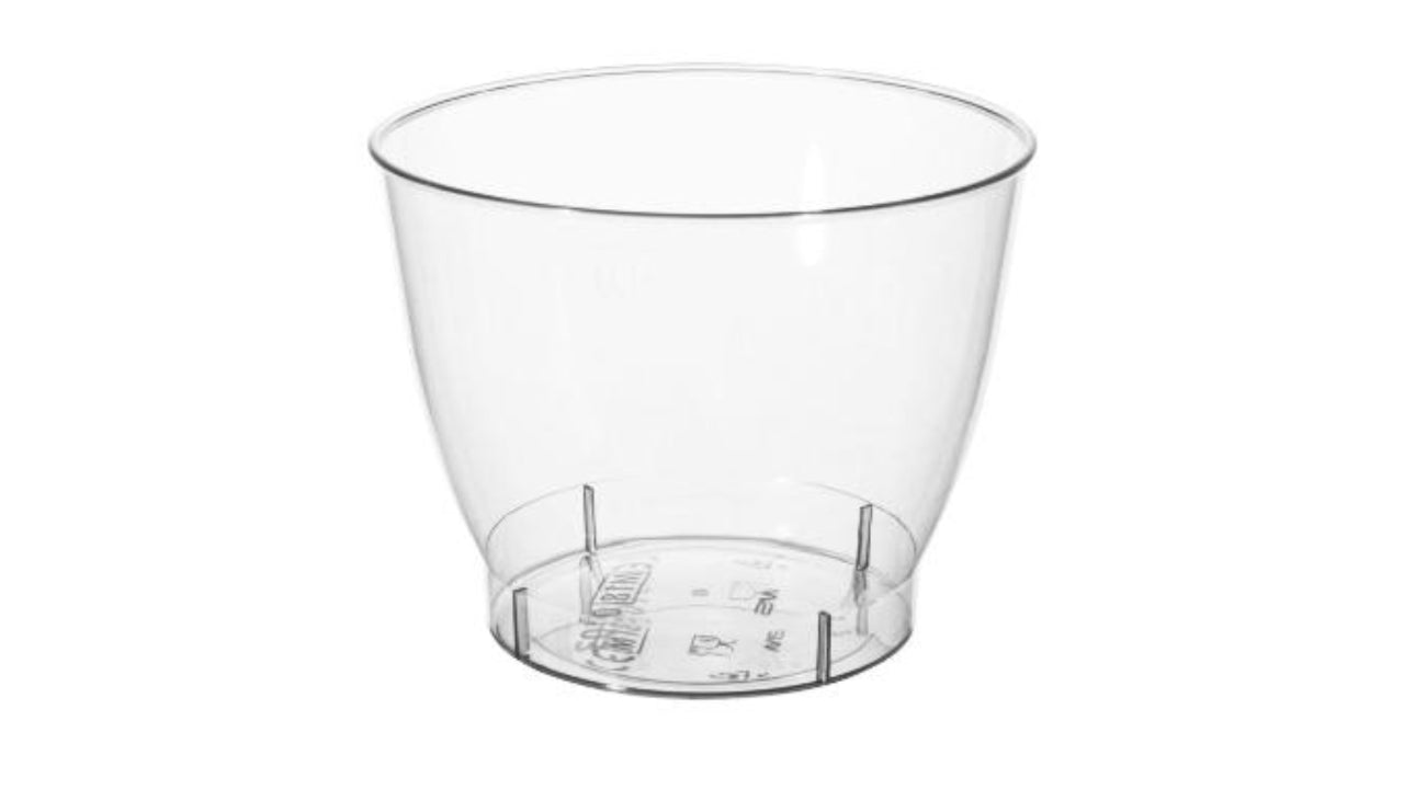 Plastglas klar drinks glas 25x16,5cl