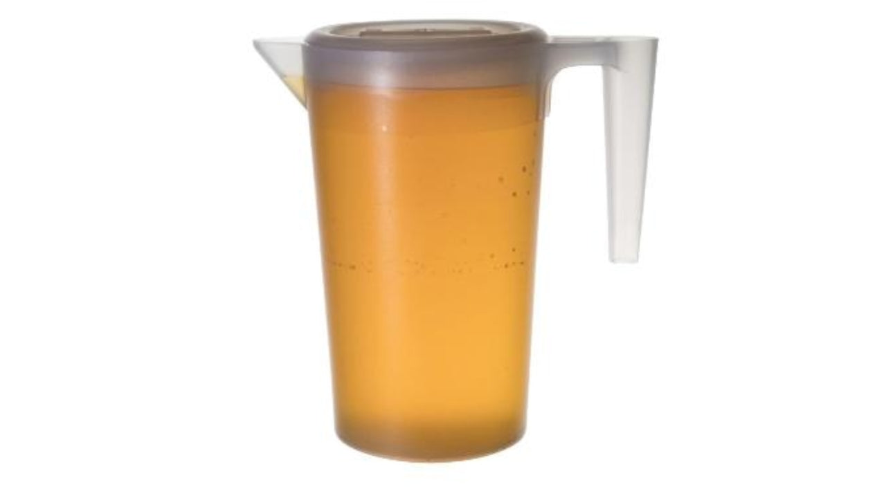 Kande 2L m/Hank m/Låg Transparent 1Stk