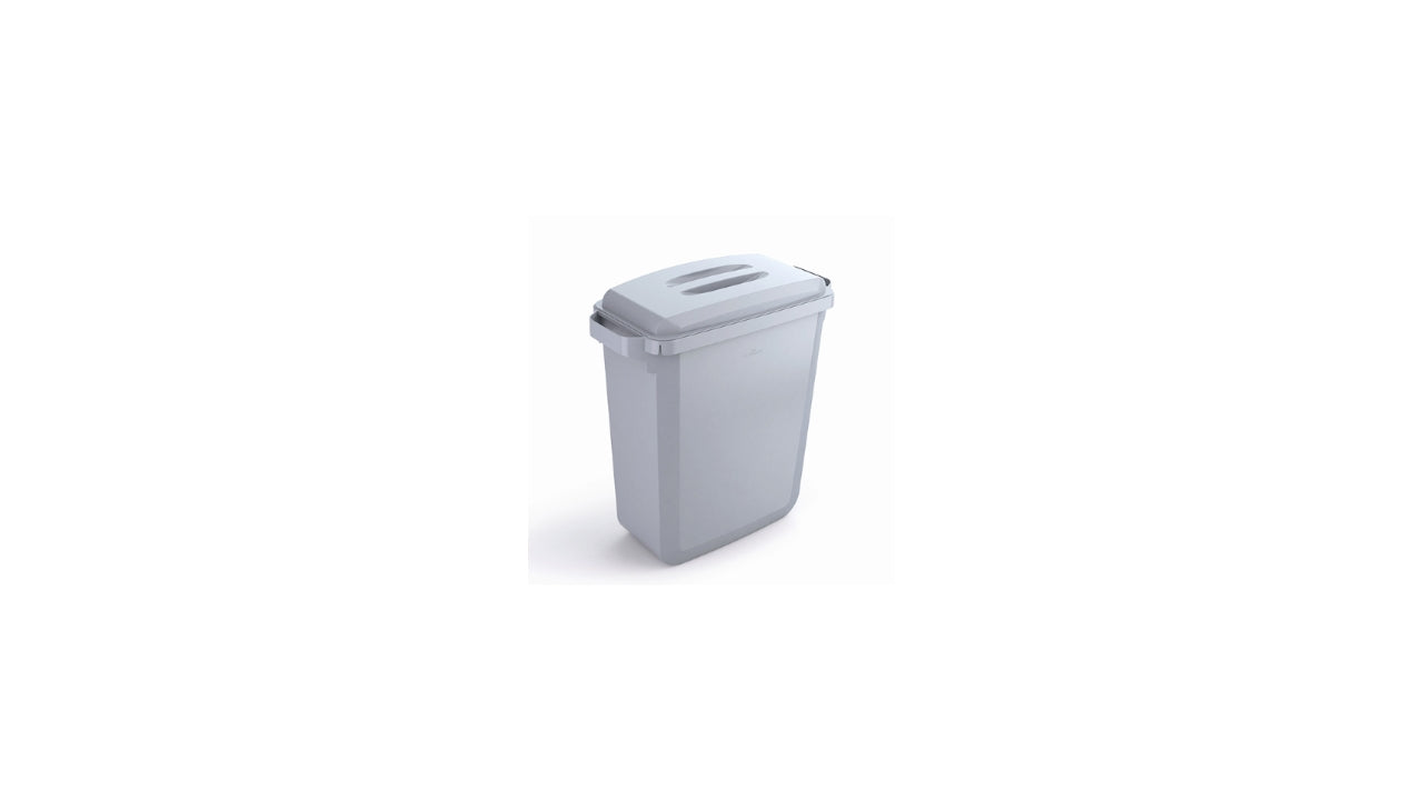 Plastspand u/låg 60L 28x53x58cm