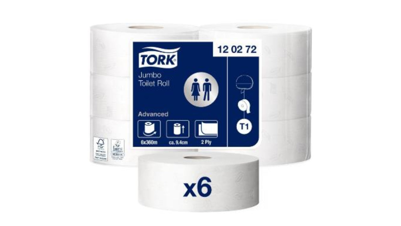 Toiletpapir 6rl Tork Advanced Jumbo T1