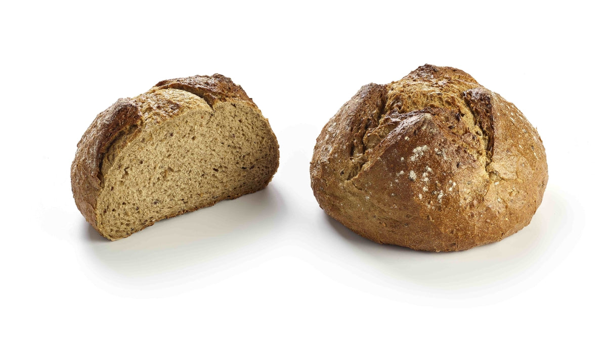 Rundt mørkt landbrød 12x500g