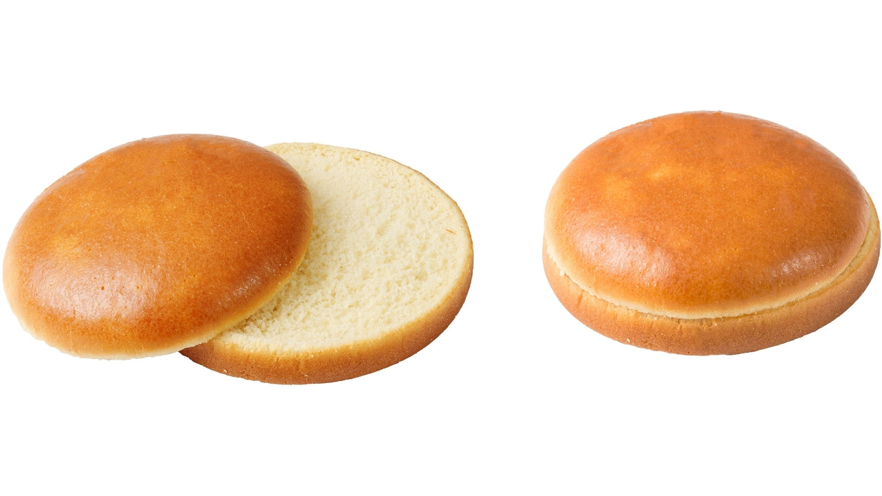 Brioche burgerbolle forskåret 30x86g