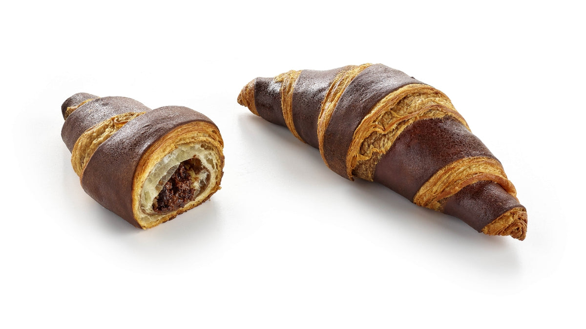 Dobbelt chokolade-croissant 40x90g