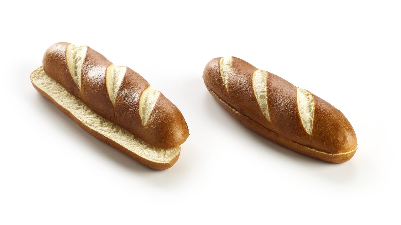 Pretzel hotdogbrød 60x80g