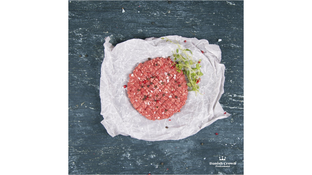 Burgerbøf 40x125g 12cm