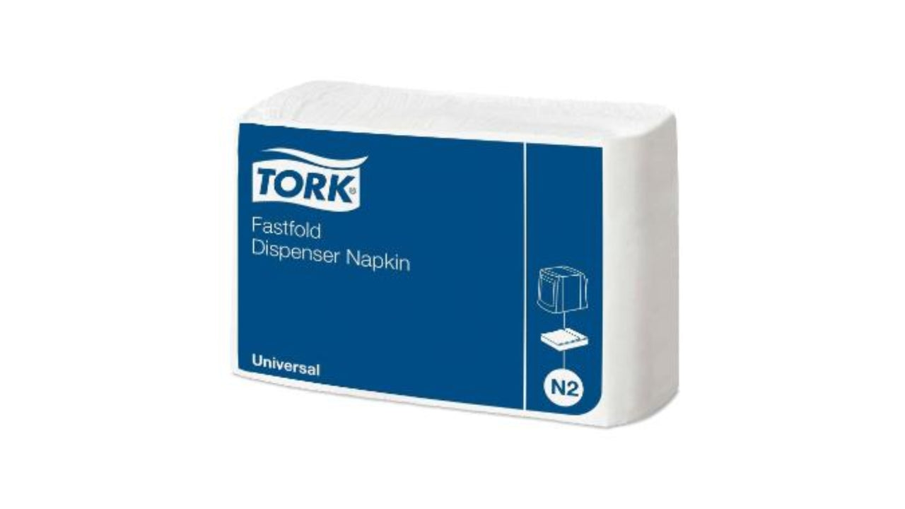 Serviet N2 Compact Fold Hvid 300 stk