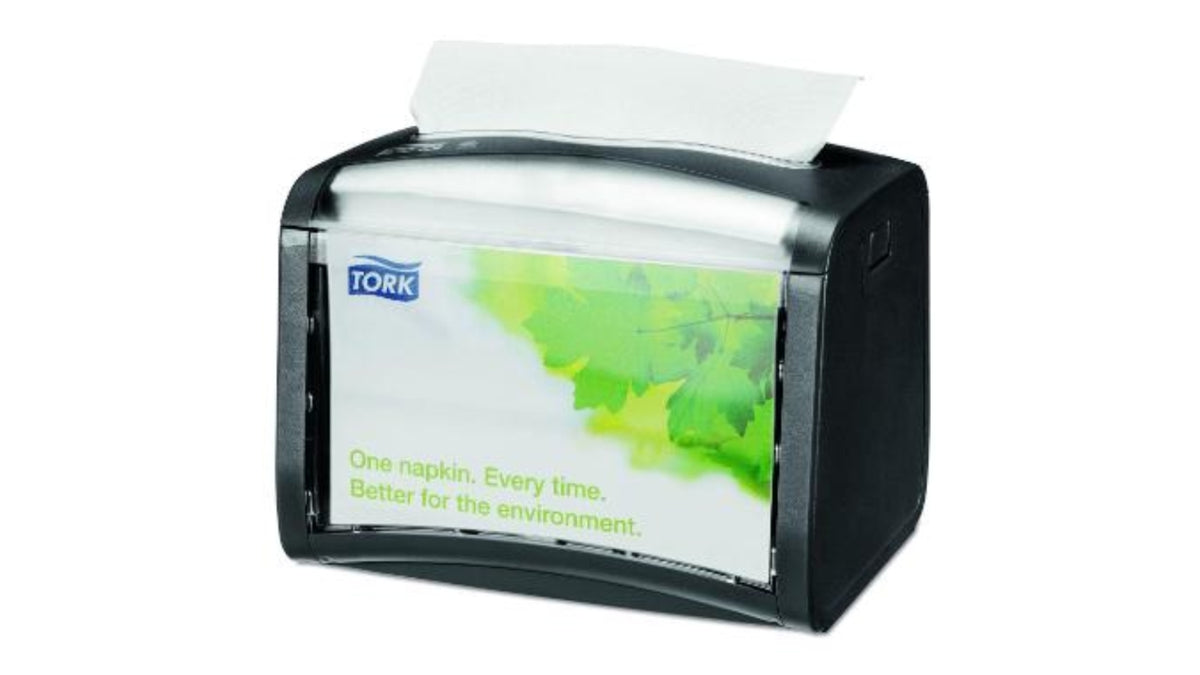 Dispenser til serviet N4 sort bordmodel