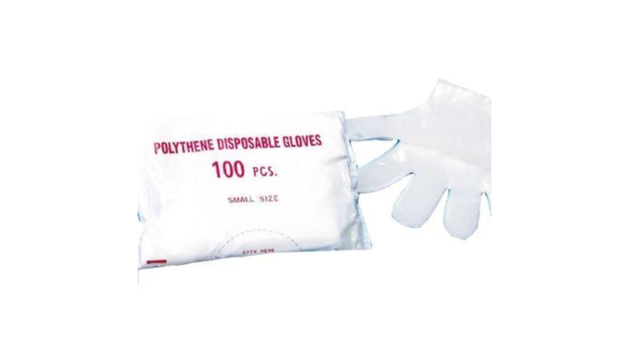 Engangshandske small PE 100Stk