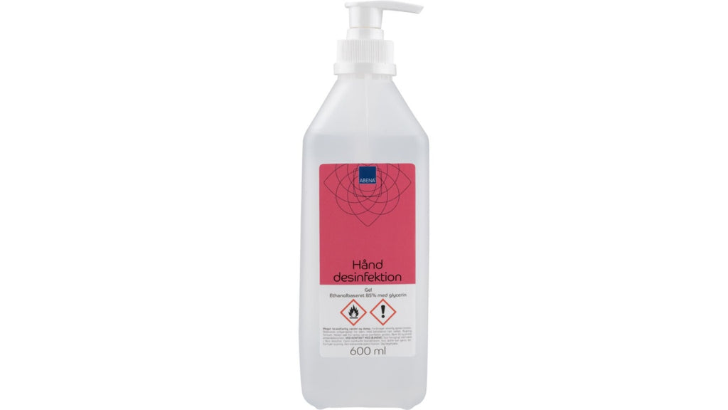 Hånddesinfektionsgel flaske 600ml
