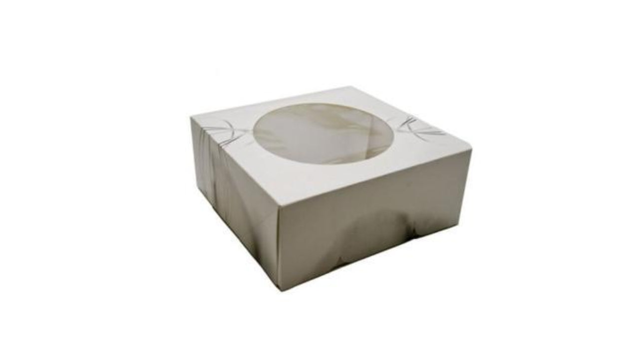 Kageæske lux m/rude S-line 100stk