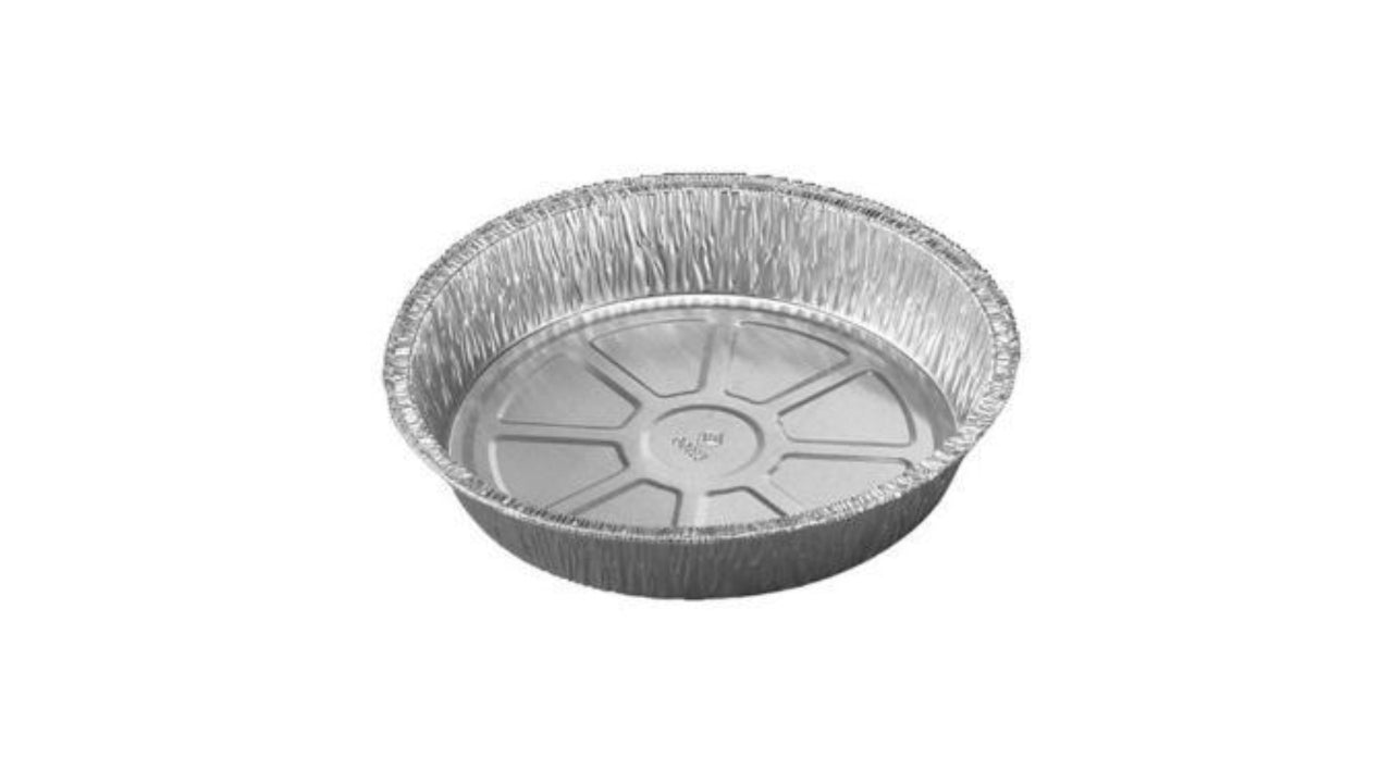 Alubakke rund Ø214x40mm 125x1100ml