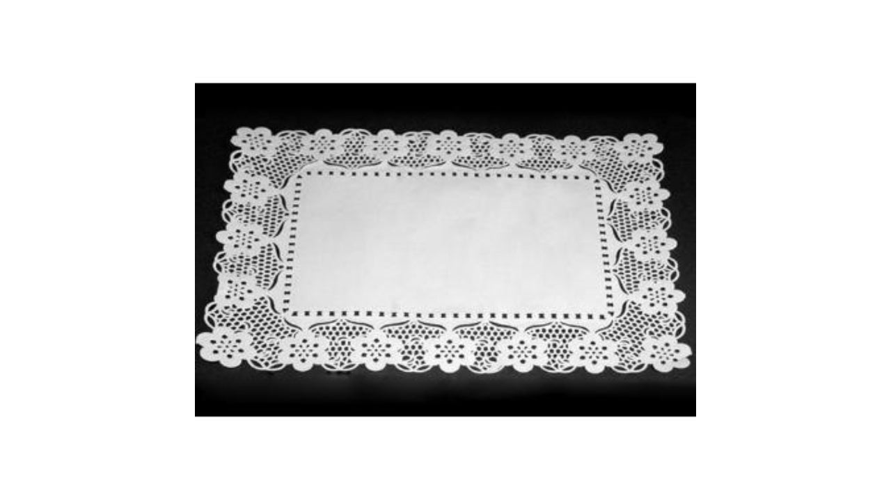 Kagepapir 30x40cm firkantet hvid 500stk
