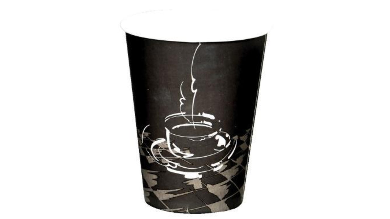 Kaffebæger Pap 30cl 50stk 12oz Ø90mm