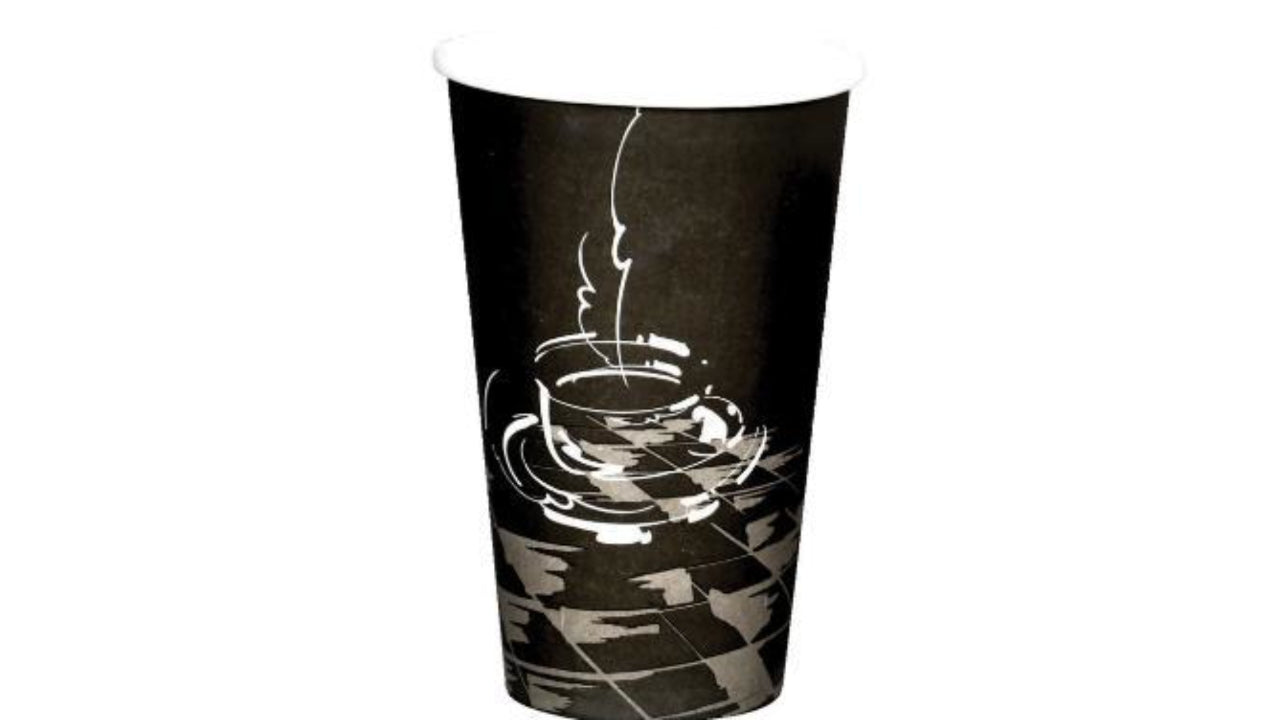 Kaffebæger pap 40cl 50stk