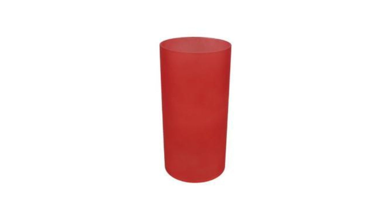 Glas til model star rød