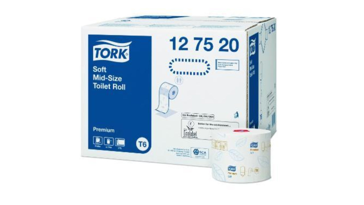 Toiletpapir Tork premium T6 Mid-size
