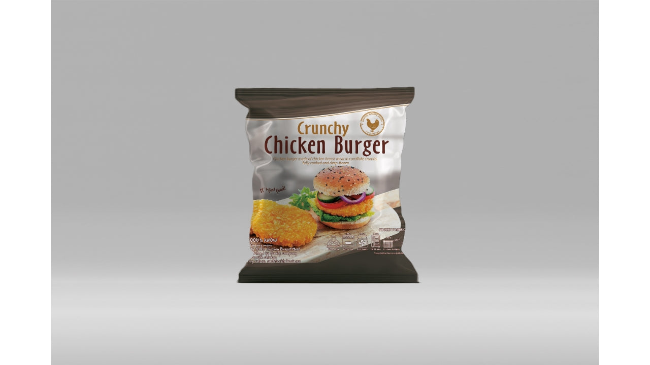 Kyllingeburger Crispy 125g 1kg