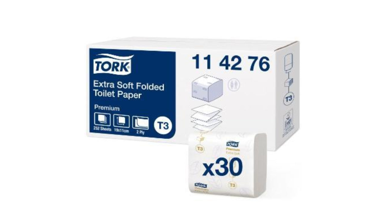 Tork Prem. toilet extra soft bulk 252stk