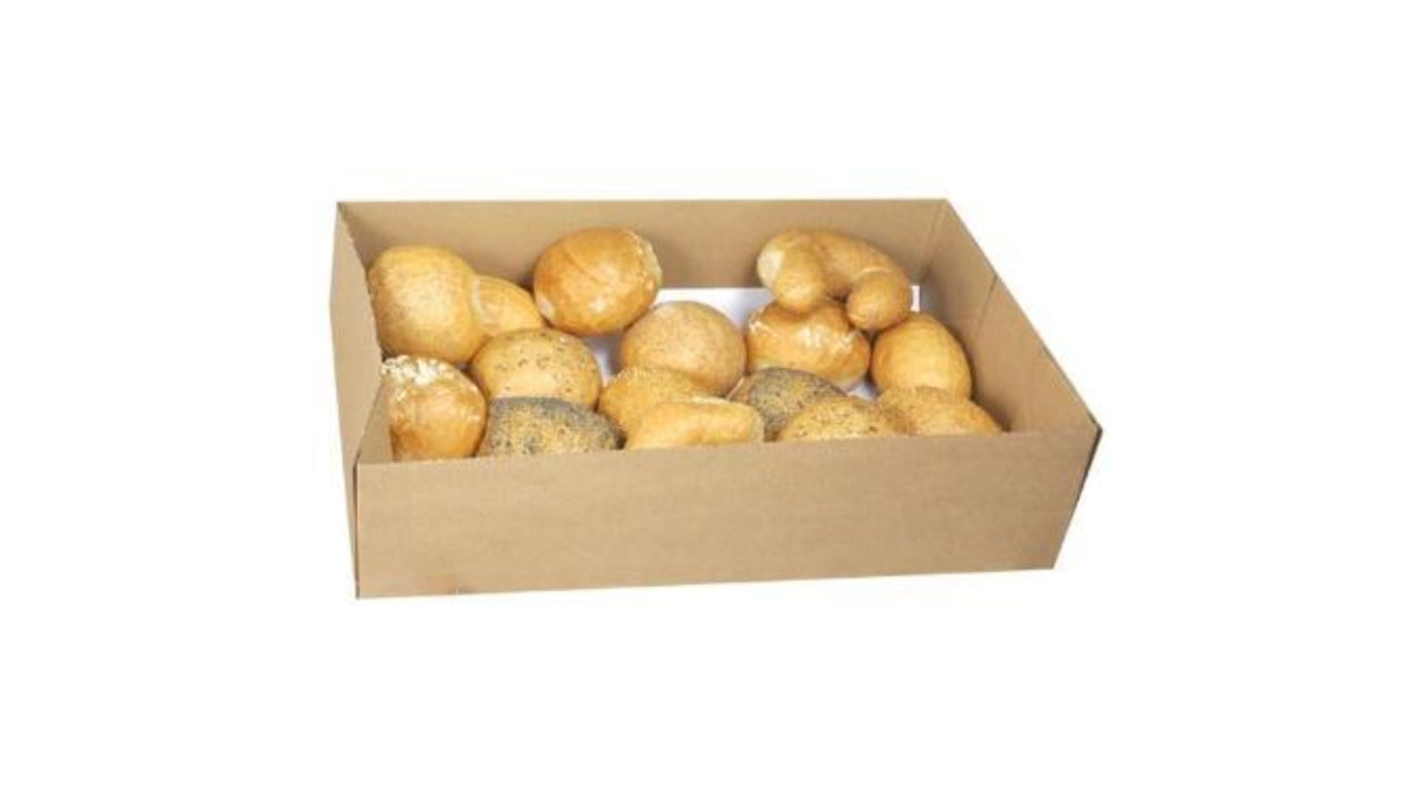 Transportæske 507x350x118mm brun 25stk