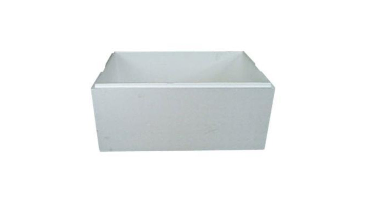 Termokasse hvid u/låg 40L