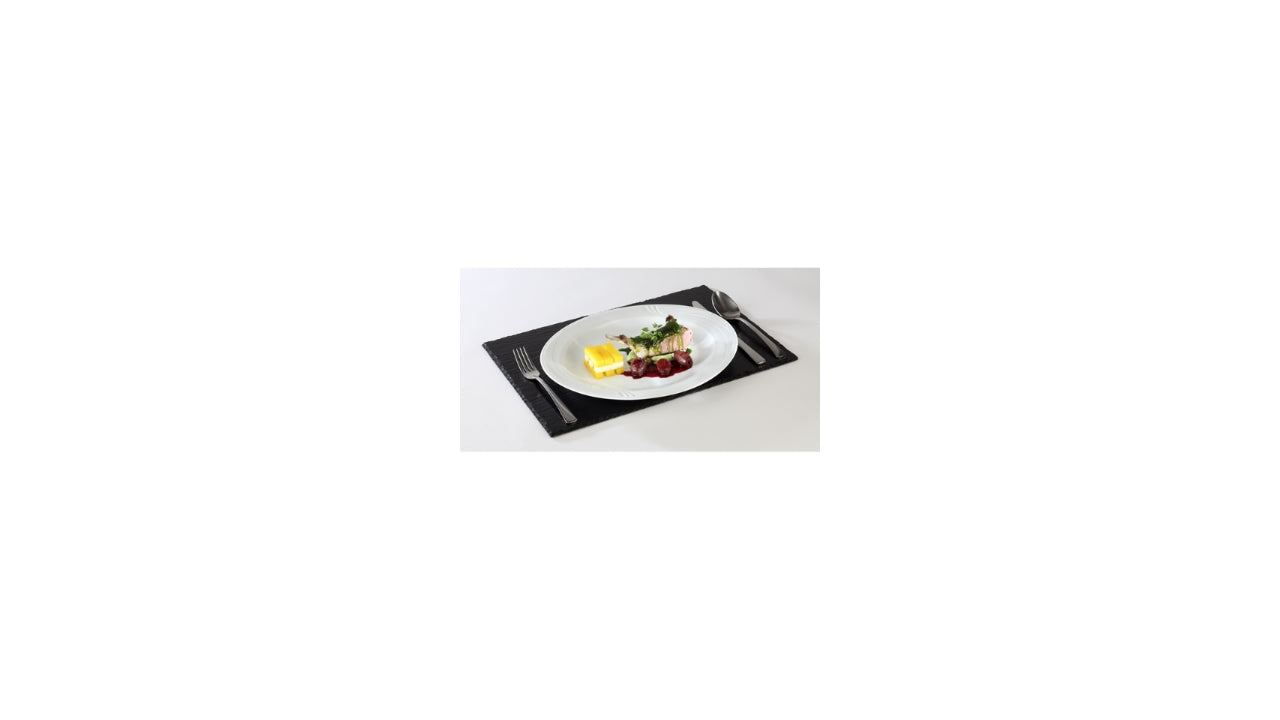 Serveringsplade 45x30cm Naturskifer