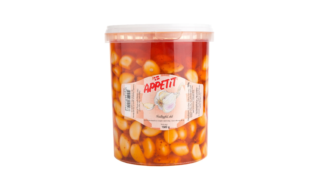Hvidløgsfed chili 1,5kg