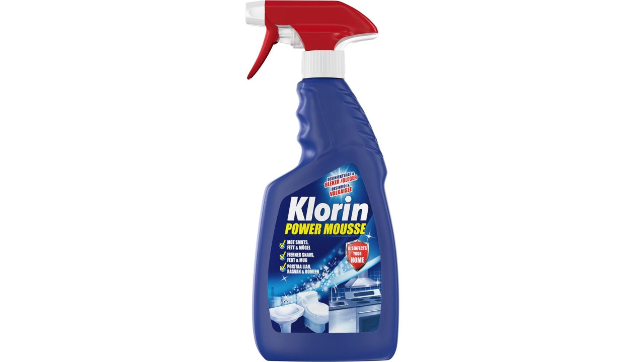 Klorin power mousse 500ml