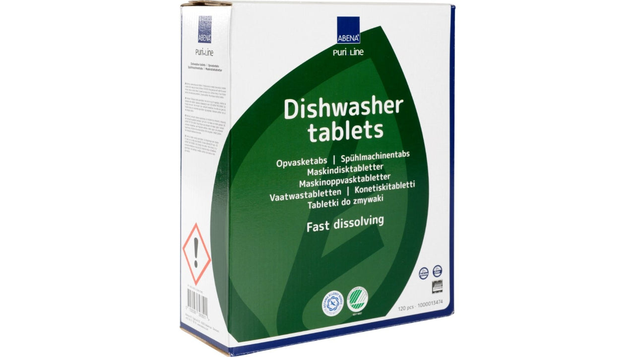 Opvasketabs u/klor 120stk