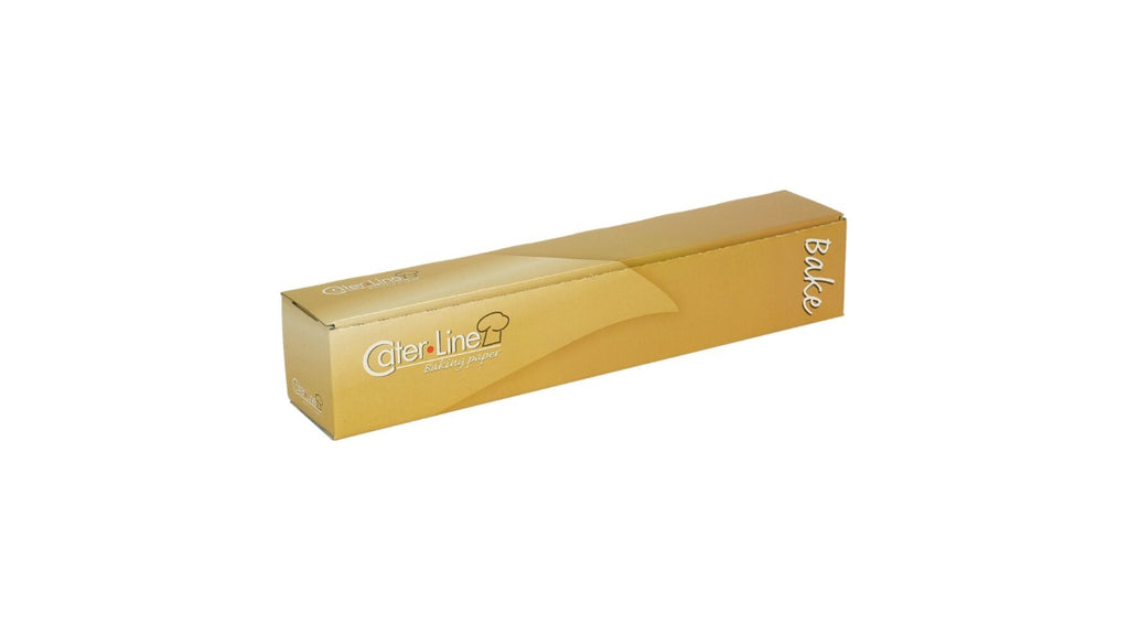Bagepapir 100mx42cm bleget i cut box