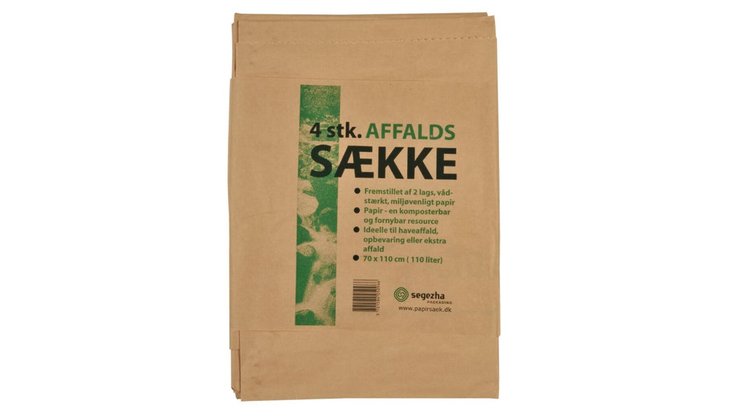Papir affaldssække 70X110 4stk