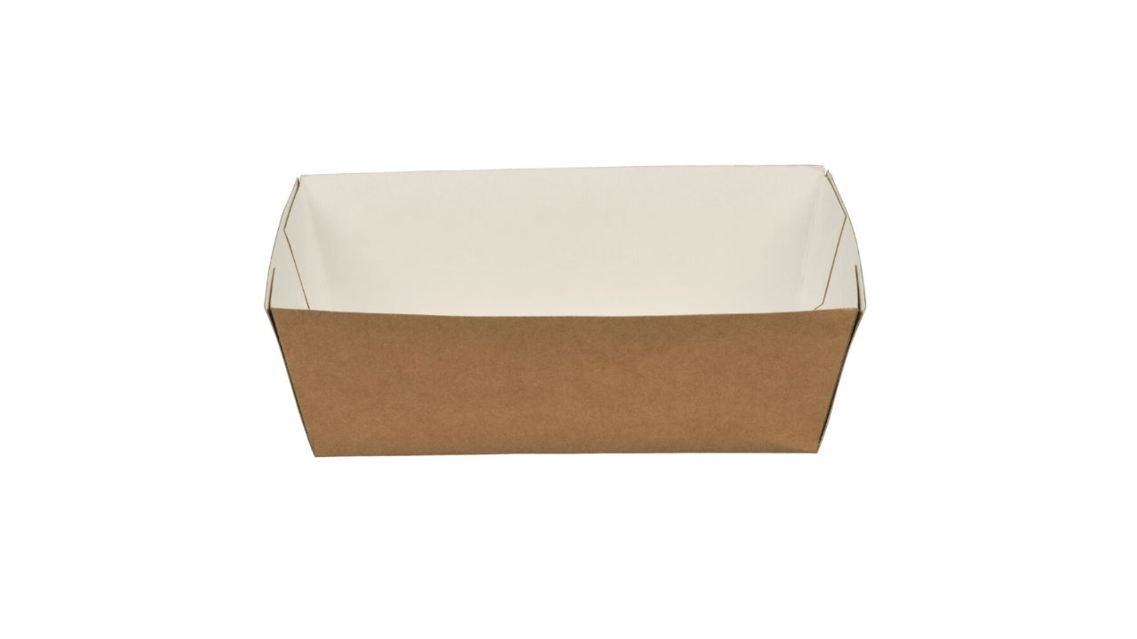 Pommes frites bakke nr 2 90stk brun