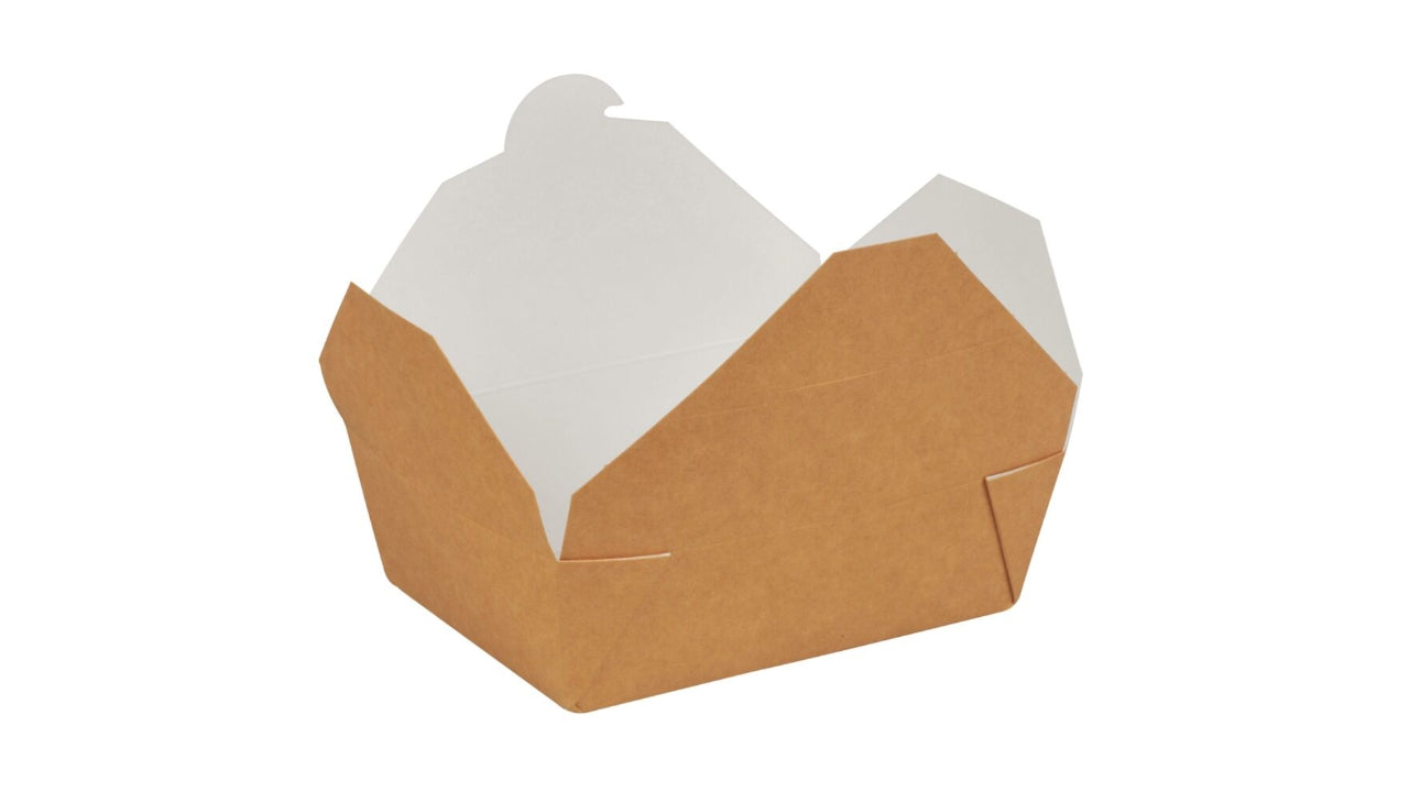 Takeaway boks 750ml 14x10x5cm 50stk