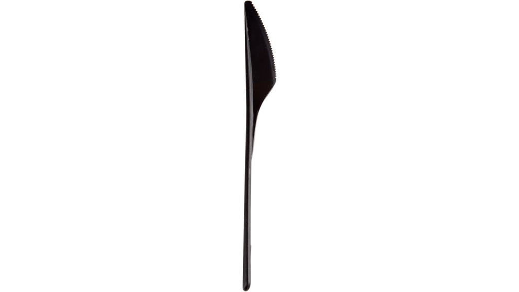 Flergangskniv 18,7cm PP koksgrå 50stk