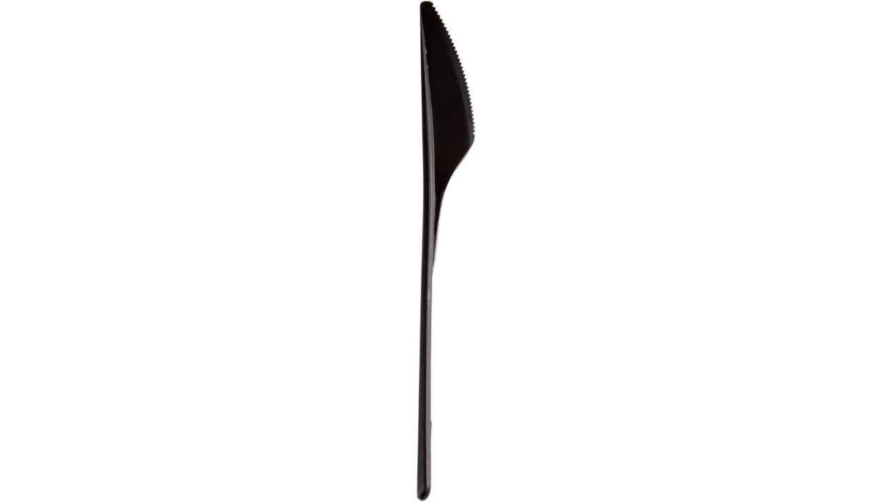 Flergangskniv 18,7cm PP koksgrå 50stk