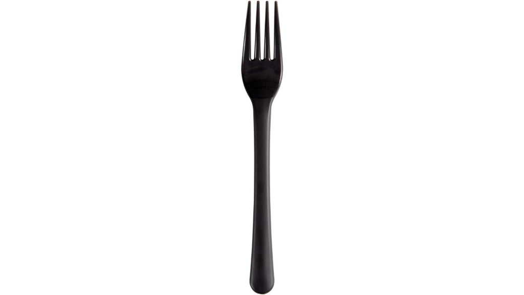 Flergangsgaffel 18cm PP koksgrå 50stk