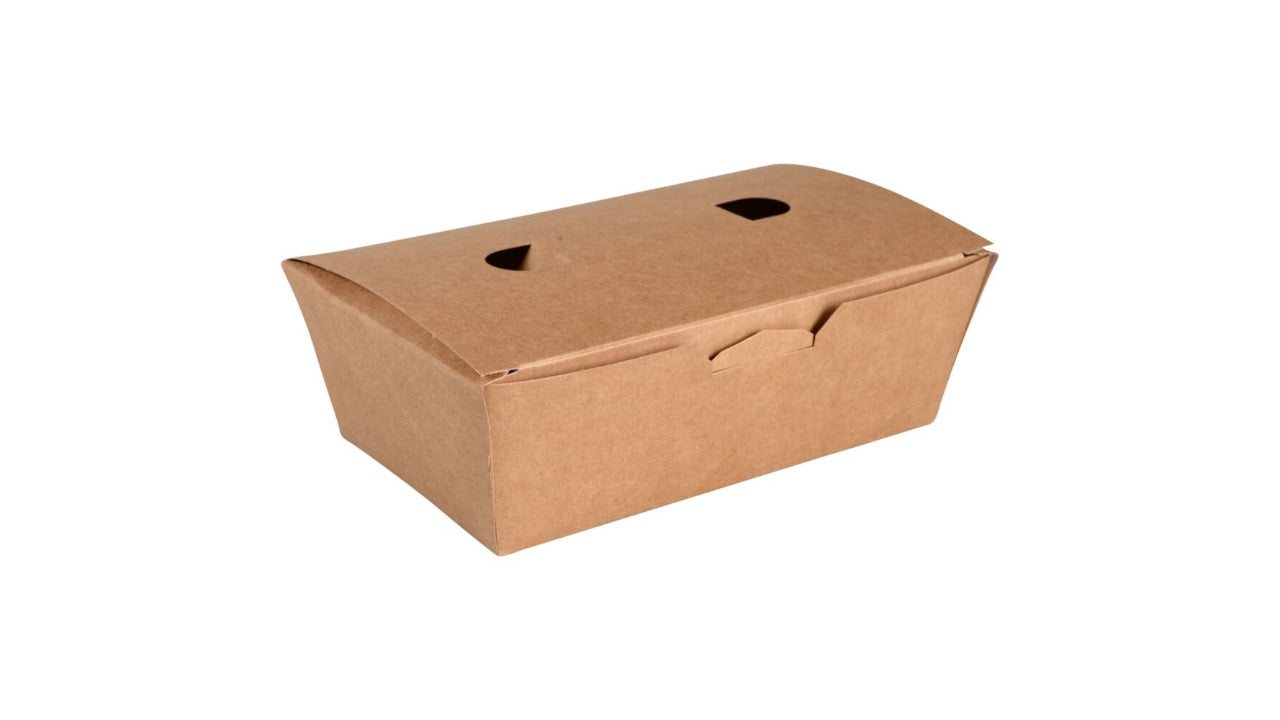 Take away box m/låg nr. 0 80stk