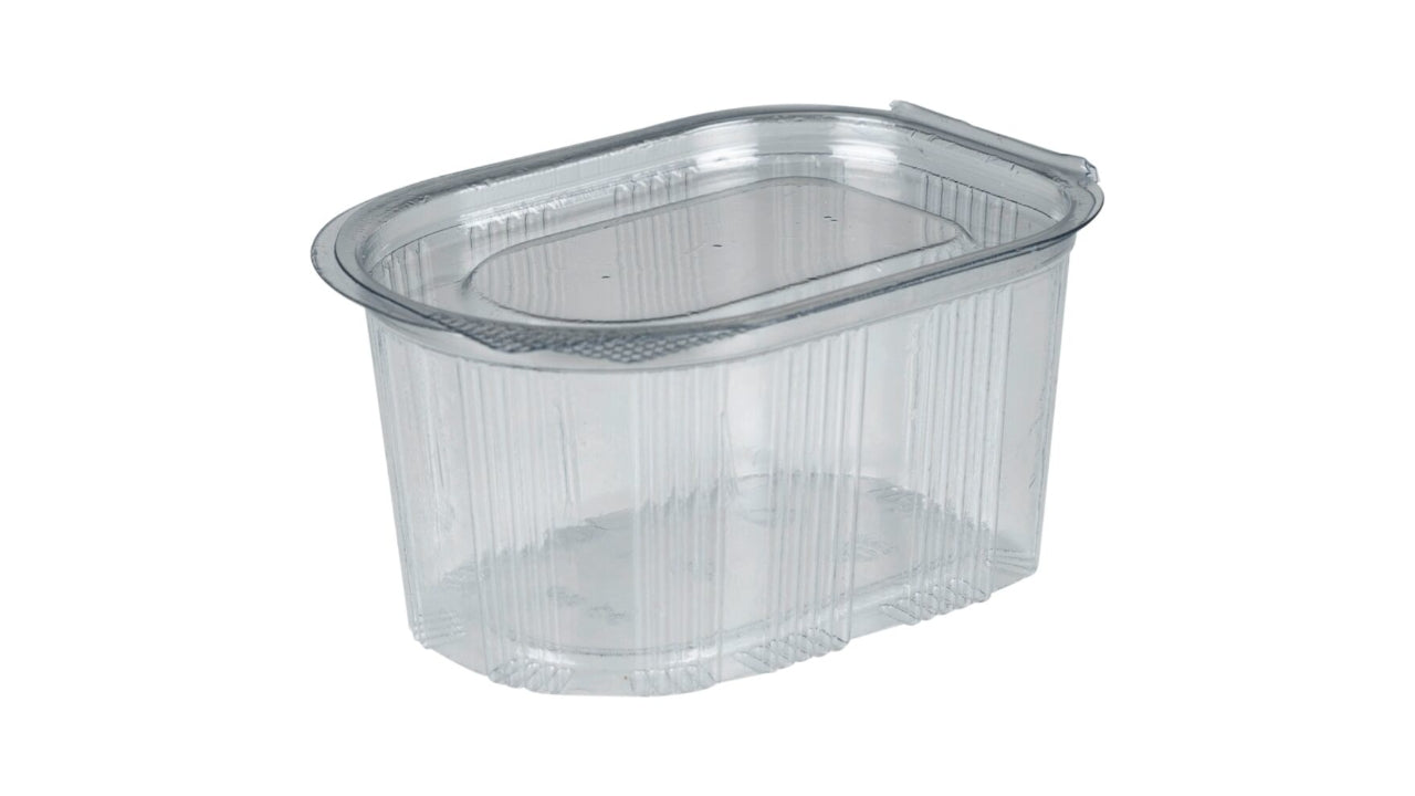 Portionsbæger hængslet låg 80ml100stk