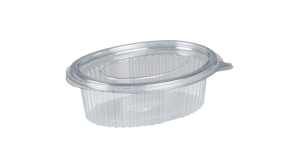 Portionsbæger hængslet låg 100ml 100stk