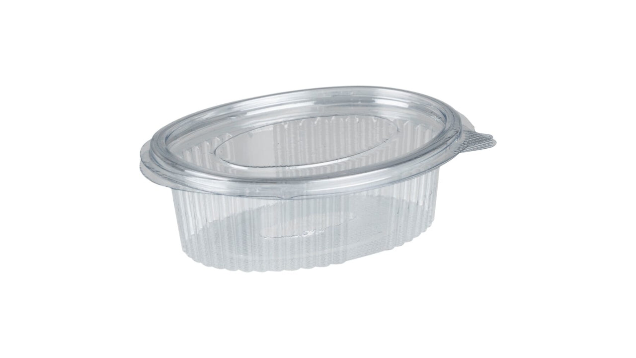 Portionsbæger hængslet låg 100ml 100stk