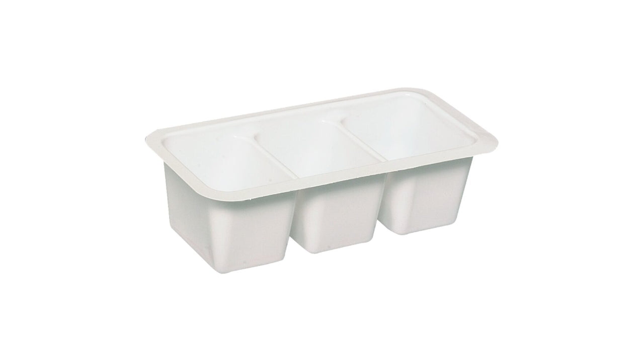 Plastbakke 10x5x2,5cm 75ml 500stk
